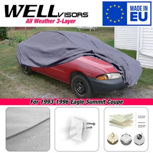 WELLvisors Water Resistant Car Cover 3-6898826CE For 93-1996 Eagle Summit Coupe - Picture 1 of 4