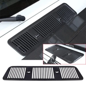 Capucha de fibra de carbono rejilla de admisión de aire moldura de ventilación para Benz Clase G W463 G500 2006-18 - Imagen 1 de 12