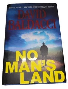John Puller, "No Man's Land" by David Baldacci (2016 Hardcover) 1st Ed DustCover - Imagen 1 de 7