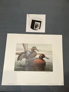 Idaho 1987 Duck Stamps and Print - Picture 1 of 1