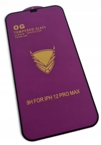 OG Full Tempered Glass Full 5D for iPhone 12 Pro Max - Zdjęcie 1 z 3