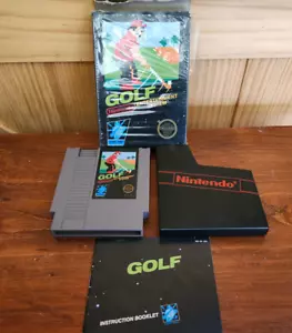 NES Golf Video Game CIB (No POS) Nintendo Tested 1985 - Picture 1 of 4