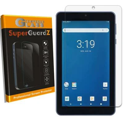 SuperGuardZ Tempered Glass Screen Protector Guard Shield Cover For Onn 7 Tablet - Image 1 of 4