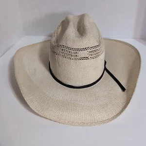 Bailey U-Rollit Cowboy Hat, Made in the USA, Size 7 1/8 Straw - Picture 1 of 5