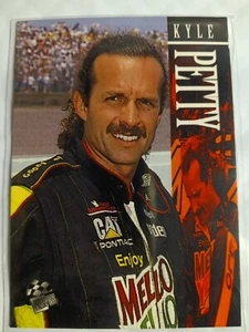 * 1996 Press Pass KYLE PETTY 1/3 PROMO CARD - Picture 1 of 6