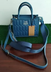 Steve Madden Bniko Schultertasche / Handtasche - Marineblau Neu mit Etikett - Bild 1 von 3