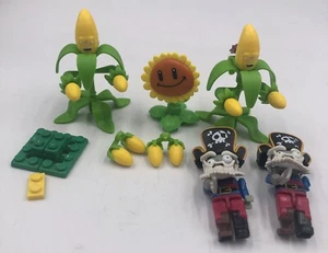 Lot Of K’nex Plants vs Zombies GW2 Series 4 Mystery Mini Figures Pirate Corn - Picture 1 of 8