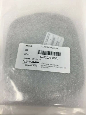 Cubierta de panel de llenado de combustible Subaru Baja 2003-2006 aleta de puerta OEM 57620AE00A genuina Foto 1 de 2