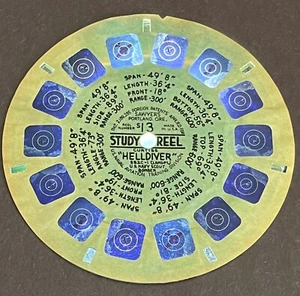 View Master Study Reel s13 US Naval Aviation Training Division "HELLDIVER" - Picture 1 of 4