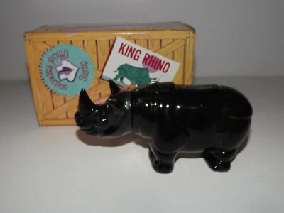 Botella jarra de rinoceronte Avon Big Game de colección Tai Winds después del afeitado 4 FL OZ. Nuevo Foto 1 de 4