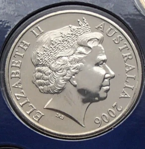 2006 AUSTRALIAN 5 CENT COIN - CHOICE UNC-2X2 HOLDER & FREE POSTAGE from ROLLS⭐ - Picture 1 of 7