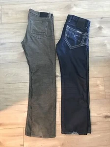 Lot Of 2-Two Pairs Men's HUDSON size 33 and CIPO & BAXX Jeans size 33x 34 - Picture 1 of 7