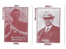 1913 National Game WG5 Reprints - BOSTON BRAVES Team Set