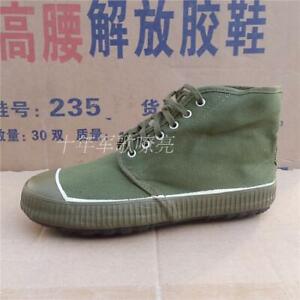 Size 290 Surplus Chinese Army Pla Type 65 Liberation Boots Shoes Veteran Gift