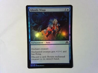 Foil Ghostly Wings  Shadows over Innistrad - Magic the Gathering - Blue - Image 1 of 2
