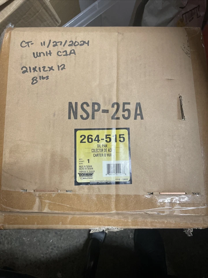 Dorman 264-515 Engine Oil Pan fits Nissan models 111104S100 - Image 1 of 1