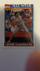 Topps Joseph Canseco 1991 All-Star #390 casi nuevo - Imagen 1 de 1