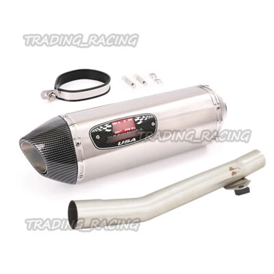 Puntas silenciadoras de tubo de enlace medio sistema de escape para Suzuki Bandit 600 GSF600 1995-2006 Foto 1 de 4