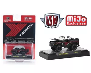 M2 Machines 1971 Ford Bronco Off Road 4x4 Yokohama Racing 1:64 MiJo Exclusive - Bild 1 von 3