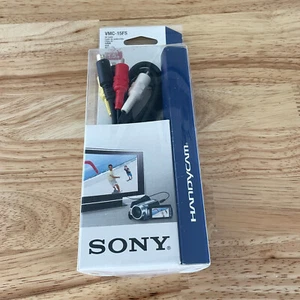 NUEVO Cable AV Original Sony VMC-15FS NUEVO para Videocámaras Sony MiniDV y DVD NUEVO EN STOCK - Imagen 1 de 3