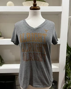 Texas Longhorns Shirt Women's Medium Gray Orange - Picture 1 of 4