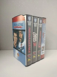 ARMA LETALE COFANETTO VHS SUPER POWER BOX - Picture 1 of 14