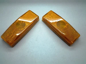 2 X LUZ DE MARCADO LATERAL MONARK AMARILLO - CAMIÓN REMOLQUE - LÁMPARA DE MARCA LATERAL - Imagen 1 de 2