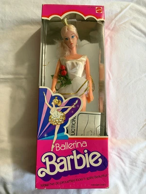 Muñeca Barbie Bailarina Vintage Mattel 1975 Nº 9093 - NRFB - Nuevo en caja Foto 1 de 2