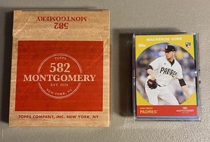 582 Montgomery Club Card Set From Topps 2022 - Picture 1 of 1