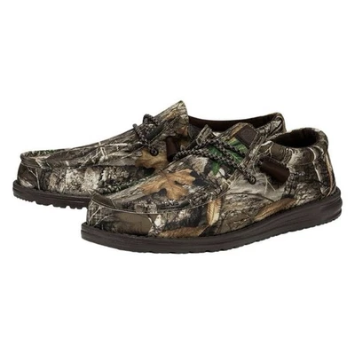 Zapatos informales Hey Dude Wally RealTree para jóvenes niños camuflaje J3 Foto 1 de 3