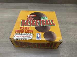 Caja de baloncesto Fleer 1990 36 paquetes sellados (caja sin sellar) - Imagen 1 de 10