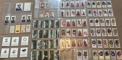 Large Collection of Cigarette and Trade Cards dating from the 1890s onwards - Image 1 of 4