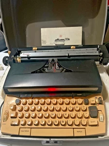 Vintage Sears Medalist Power 12 Electric Portable Typewriter Tested - Picture 1 of 11