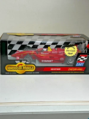 1:18 Scale Ertl F-1 Cart Racing 1999 Reynard Honda with Original Box, Red - Image 1 of 4