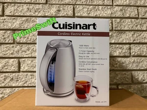 Cuisinart 1,7 Liter Kabelloser Wasserkocher Edelstahl 1500W JK-17P1 - Bild 1 von 4