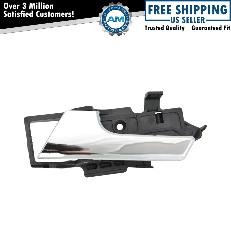 内门把手 Chrome LH 左驱动侧适用于雪佛兰 Aveo G3 Wave — 第 1/4 张图片