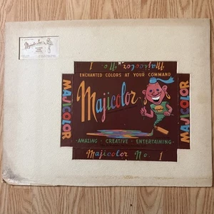 ILUSTRACIÓN DE PRUEBA DE ARTISTA PUBLICITARIO Majicolor Robert Myers 1948 - Imagen 1 de 5