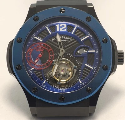 Stührling Apocalypse Tourbilon GMT Limited Edition # 054/125 Men's Watch - Image 1 of 4