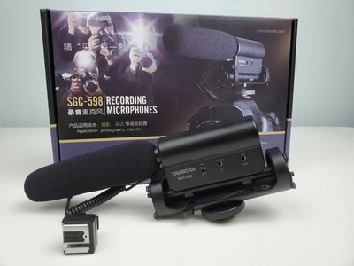 TAKSTAR SGC-598 Interview Microphone for Nikon Canon Camera/DV Camcorder DSLR - Image 1 of 4