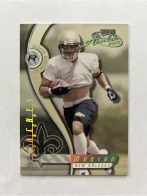Chad Morton 2000 Playoff Absolute Coaches Honors /300 #236 Rookie RC - Image 1 of 2