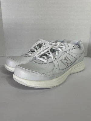 New Balance 577 WW577WT 白色步行运动鞋女式 10 码 BN7 — 第 1/4 张图片