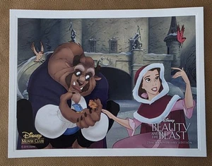 Disney Movie Club, Beauty And The Beast Lithograph - Picture 1 of 1
