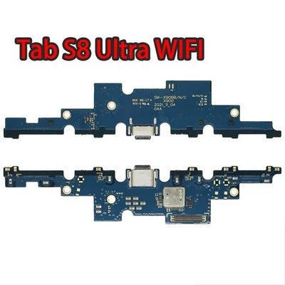 Placa de puerto de carga de cargador USB para Samsung Galaxy Tab S7/S8/S8+/S8 Ultra/S9 Fe Foto 1 de 4