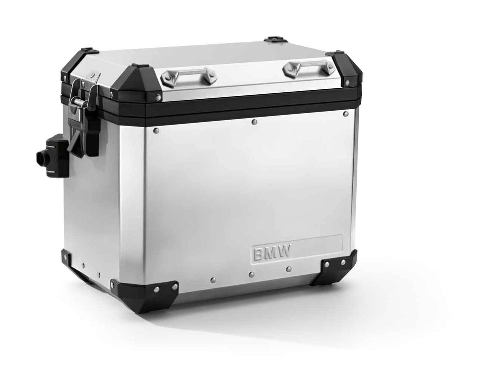 ORIGINAL BMW Motorrad Aluminium Koffer links Silber R1200GS Adv. K25 - Bild 1 von 3