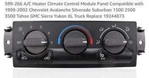 AC Heater Climate Control Module 599-218 For 1999-2002 Chevy Silverado 1500 2500 - Bild 1 von 1