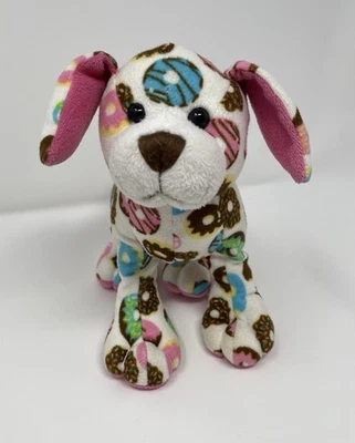 Webkinz GANZ 8.5” Delightz Donut Pup Stuffed Animal HM5119 Doughnut RARE No Code - Image 1 of 4
