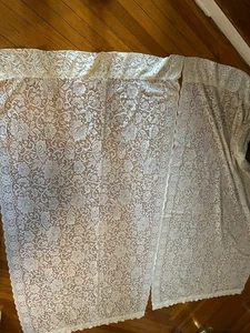 Spitzenpaneele beige um 77" L x 35" B - Bild 1 von 2