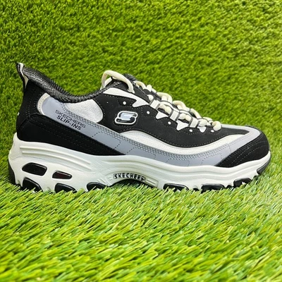 Zapatillas deportivas Skechers D'lites Smooth Nostalgia para mujer talla 9 negras Foto 1 de 4