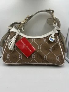 DOONEY BOURKE Vintage Medium Hobo Style Handbag Brown ***NWT*** - Picture 1 of 5