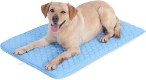 MARUNDA Tappetino di Raffreddamento per Cani Blu Traspirante Lavabile Pad di Raffreddamento 28 x 20 NUOVO Gatto - Foto 1 di 9